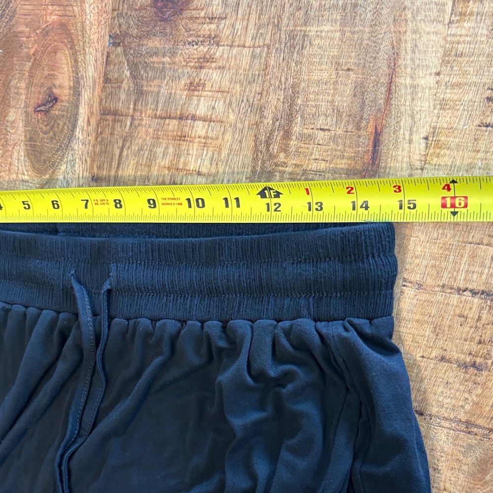 Black Drawstring Pants - image 3